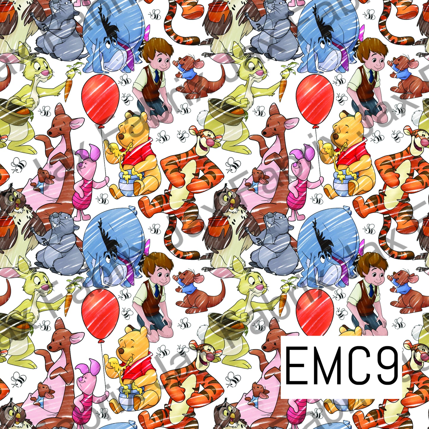 Bear and Friends Sketchy EMC9