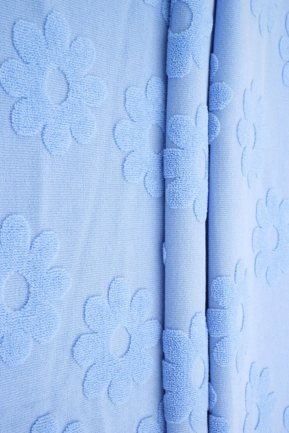 RTS Light Blue Flowers (sold in bundles of 2 yards)