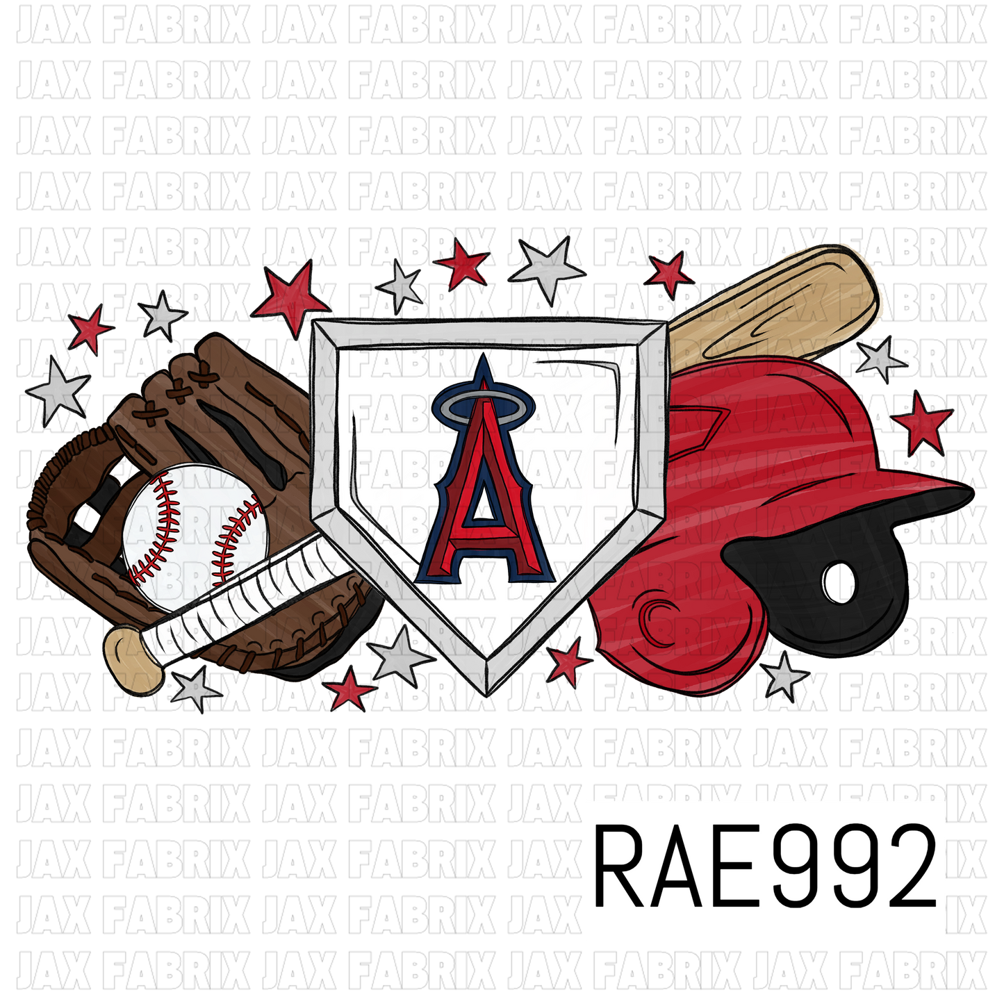 Angels Baseball PNG RAE992