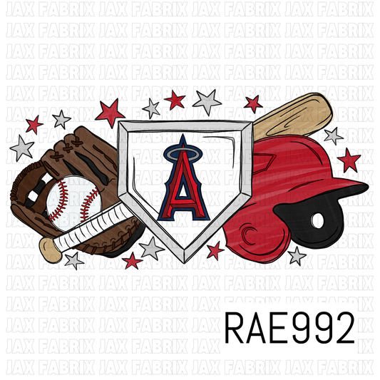 Angels Baseball PNG RAE992