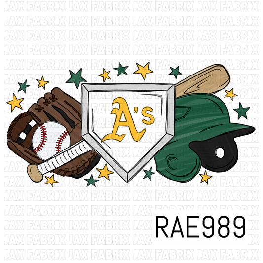 Athletics Baseball PNG RAE989