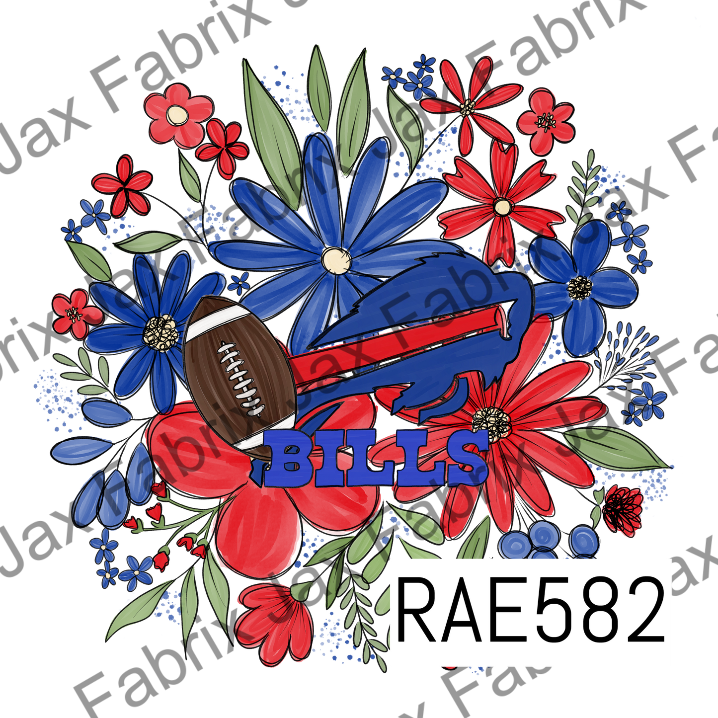 Bills Floral PNG RAE582