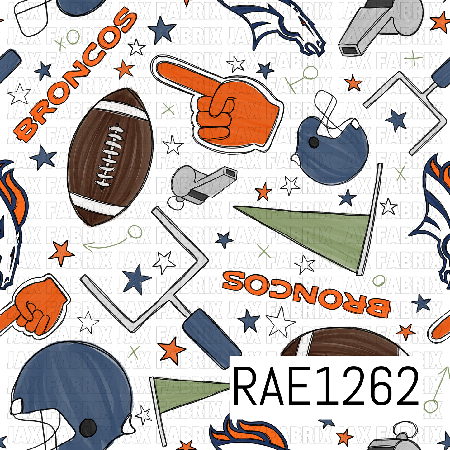 Broncos Playbook RAE1262