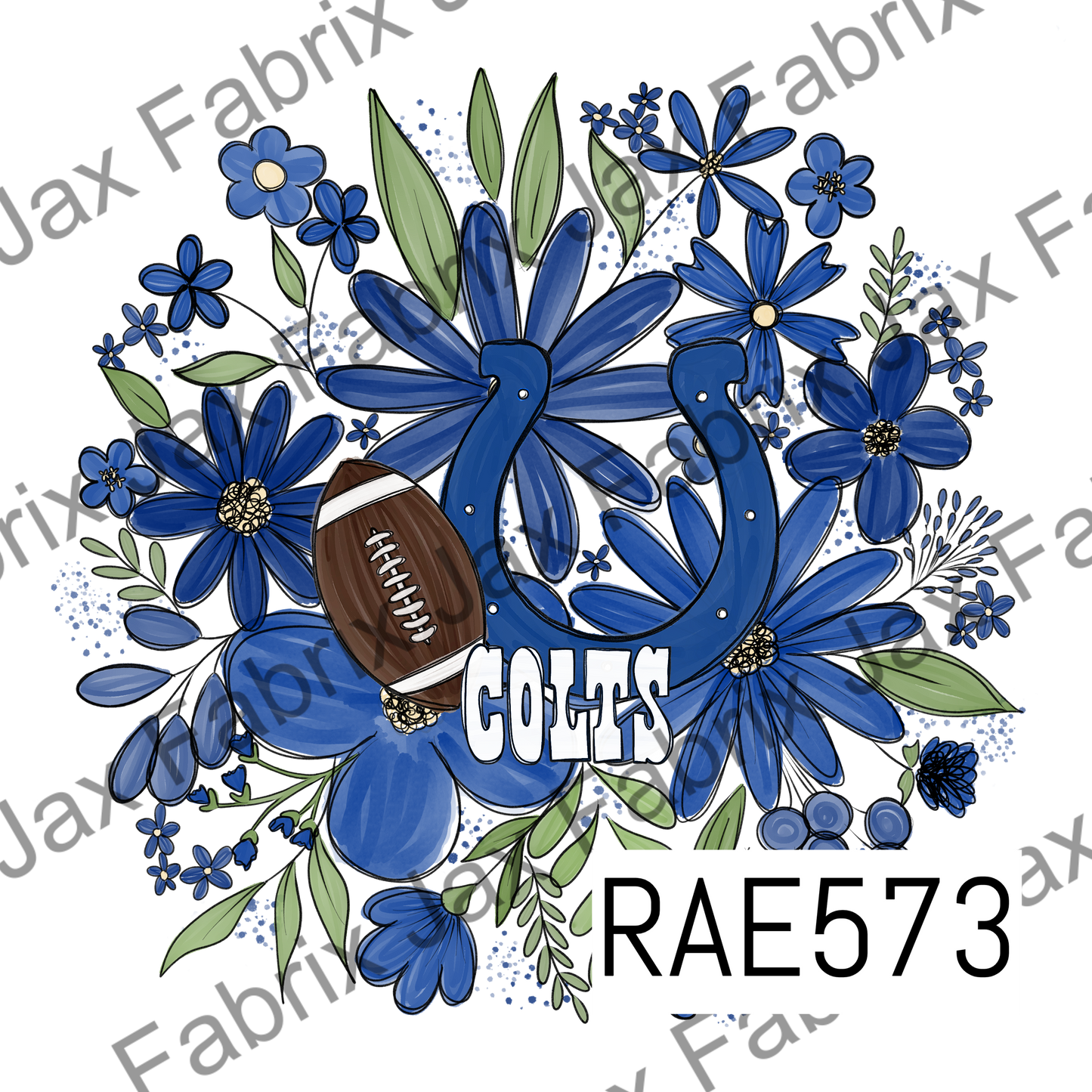 Colts Floral PNG RAE573
