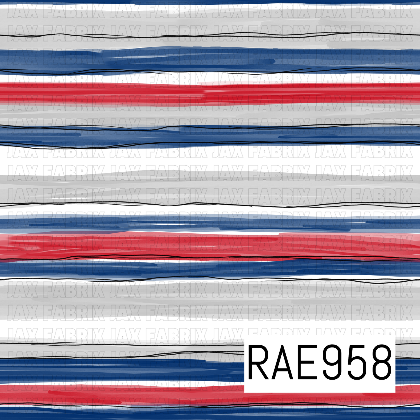 Cubs Baseball Stripes RAE958