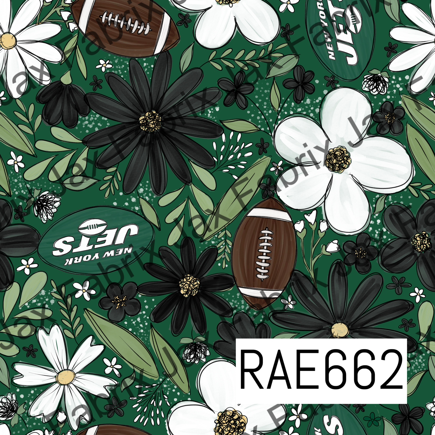 Jets Football Floral RAE662