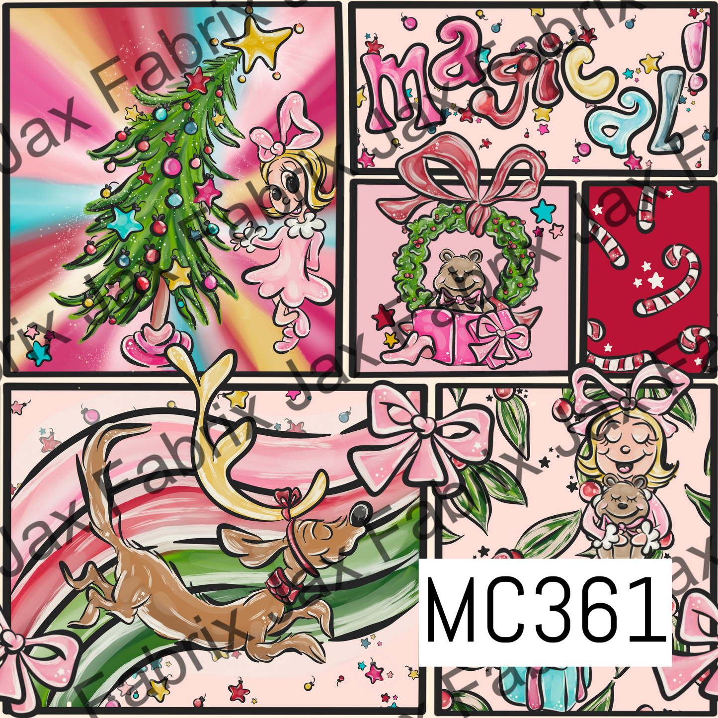 Cindy Pink Patchwork MC361