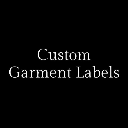 Custom Garment Labels