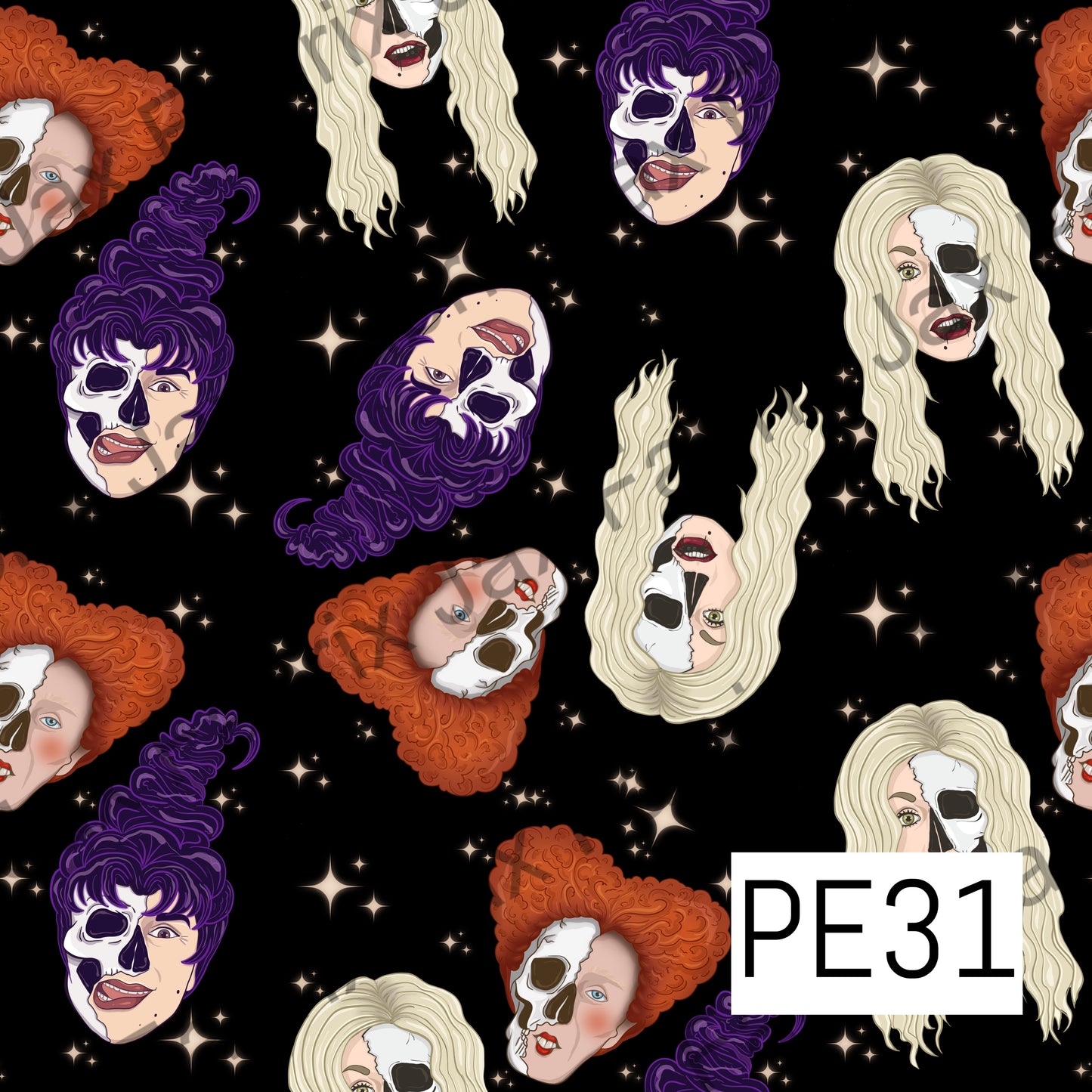 Witchy Sisters Black PE31