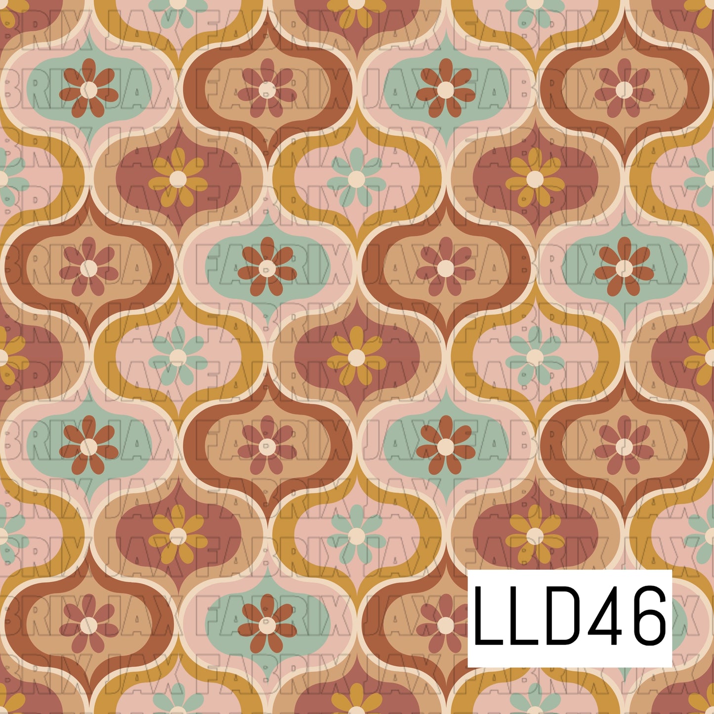 Boho Flowers LLD46
