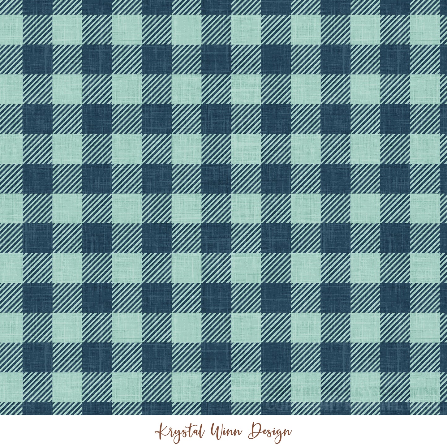 Alaska Flannel Plaid Navy KW1140