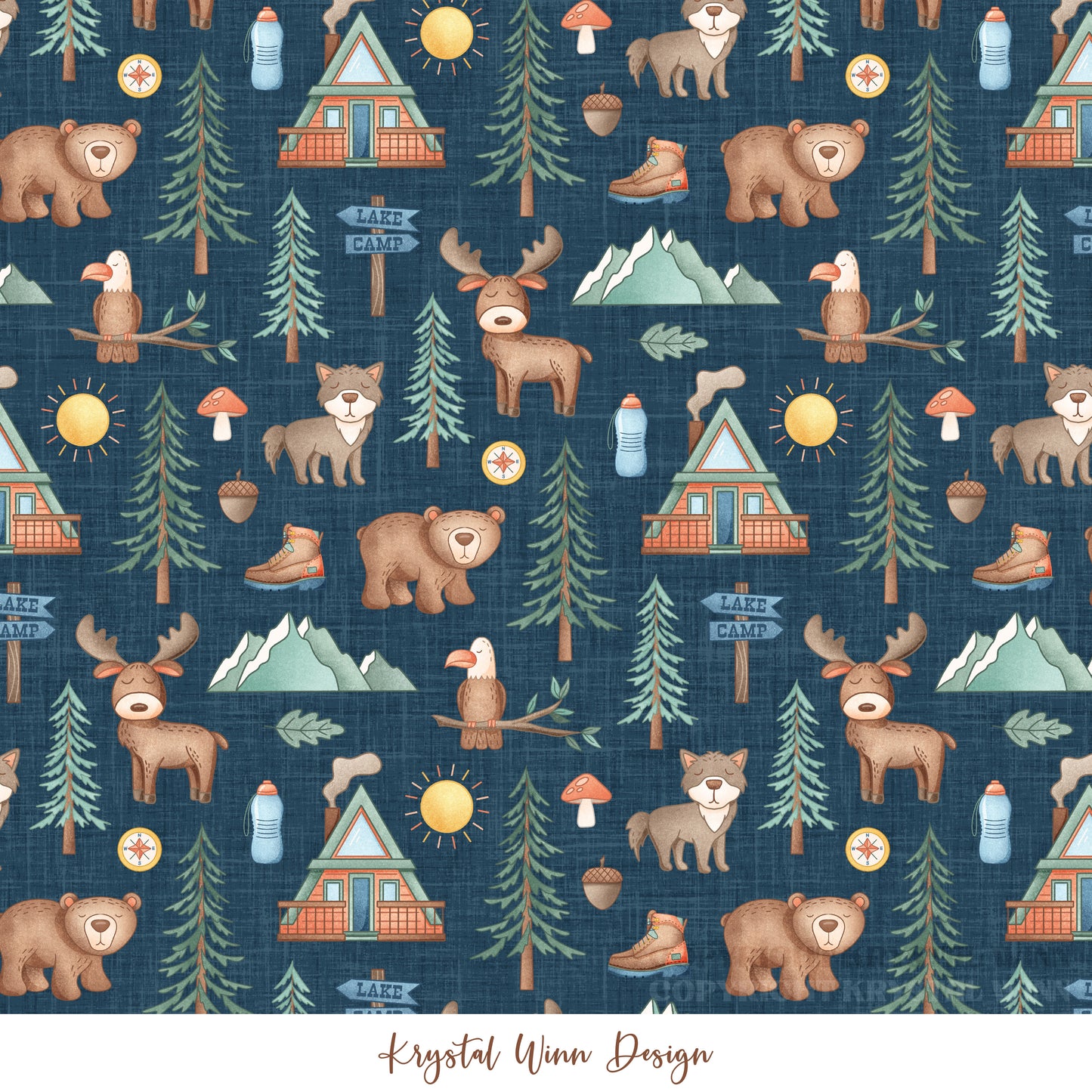 Alaska Forest Navy KW1150