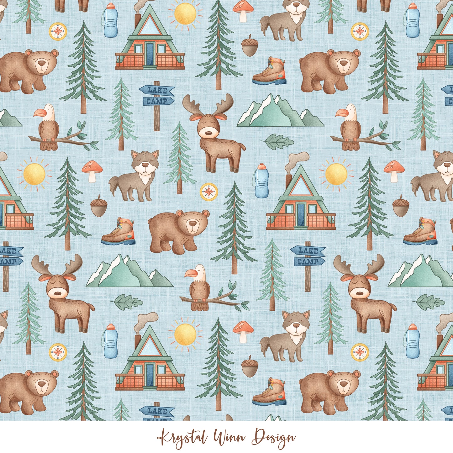 Alaska Forest Sky KW1151