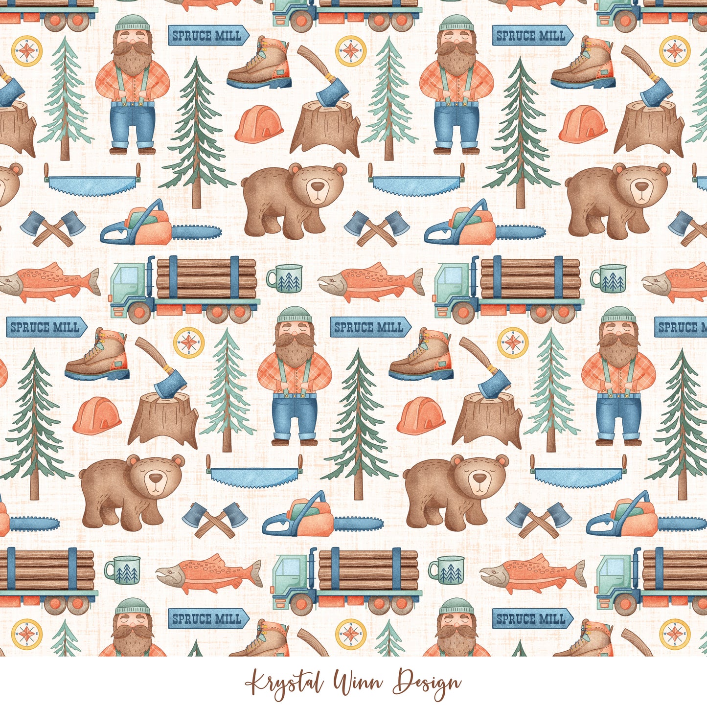 Alaska Lumberjack Cream KW1152