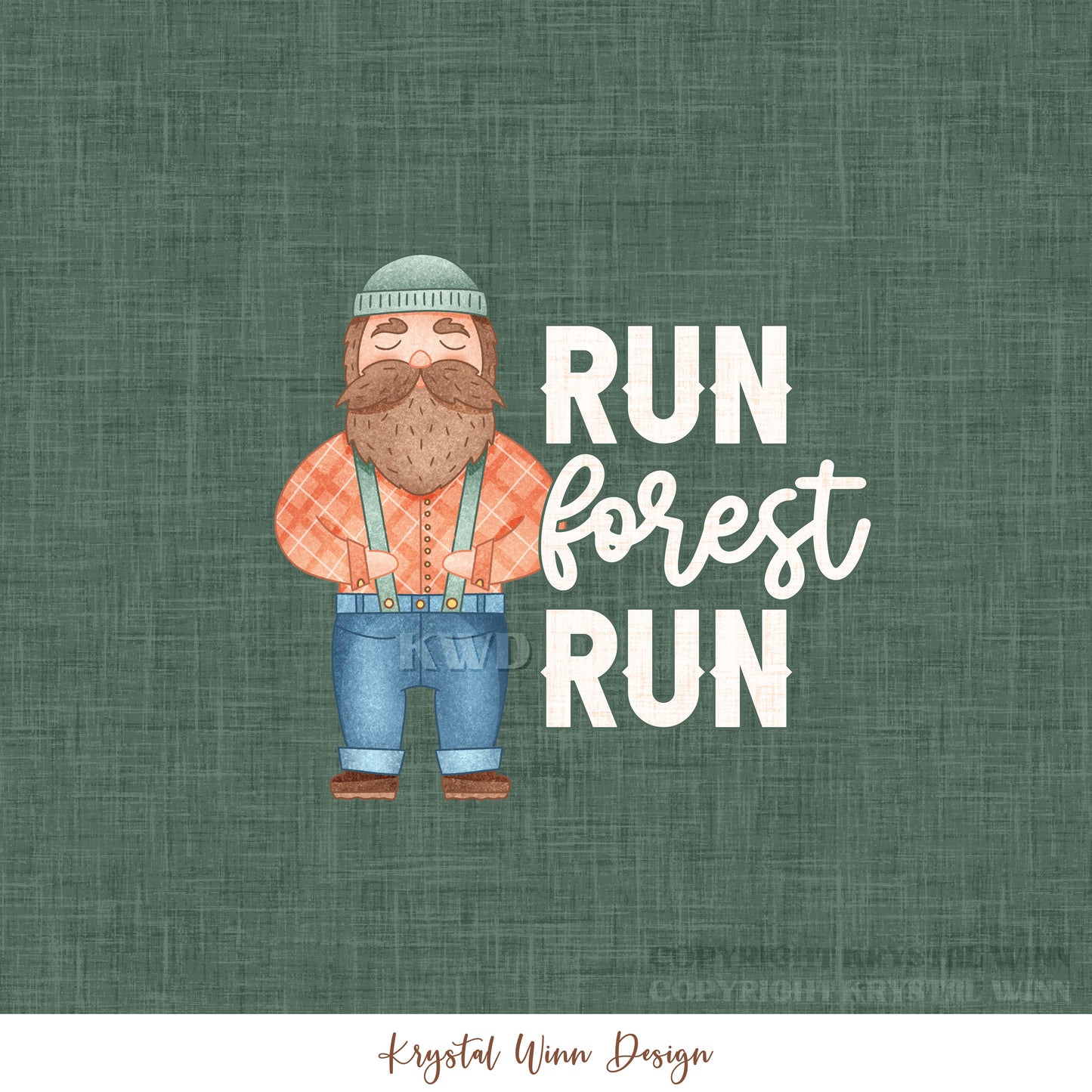 Alaska Panel - Run Forest Run KW1132