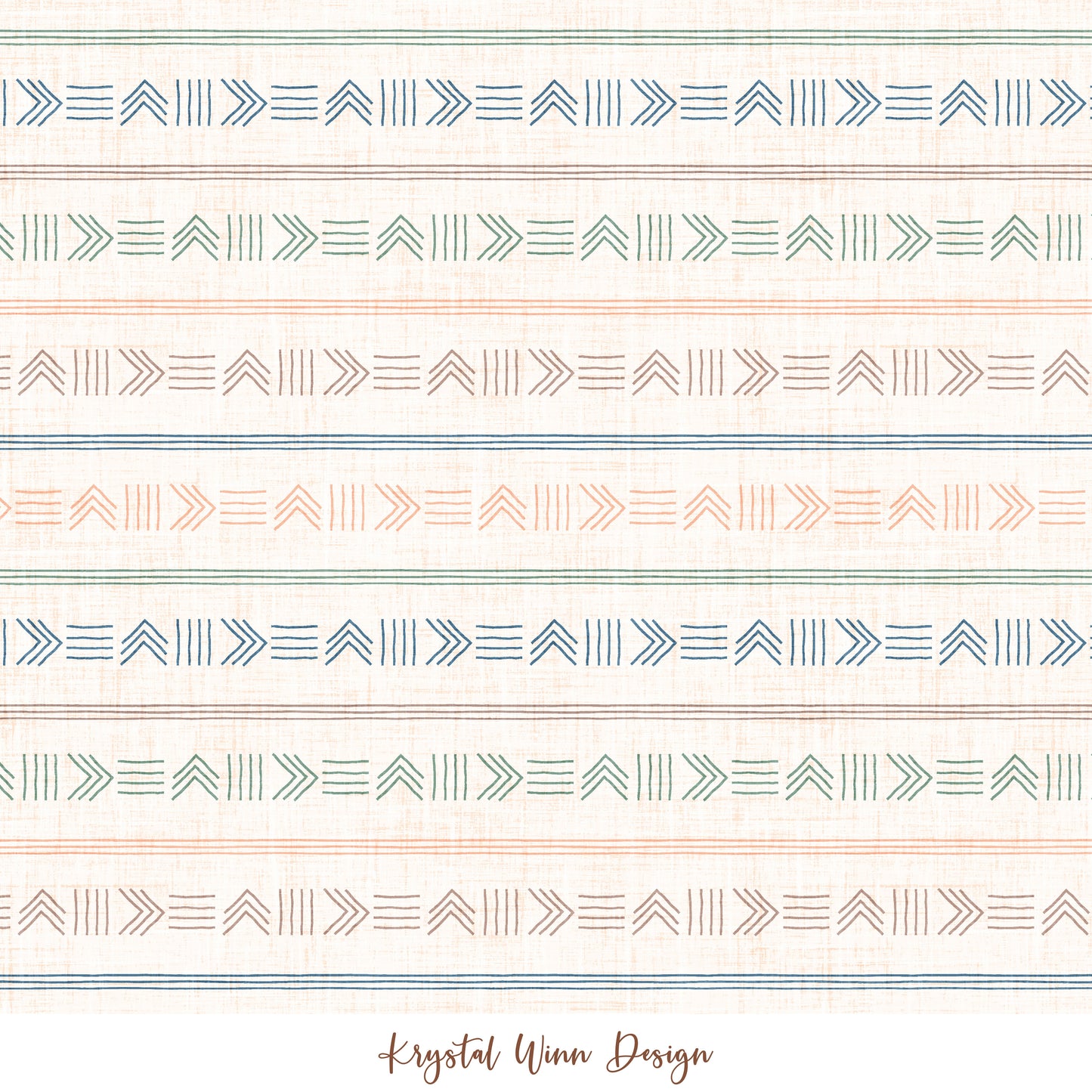 Alaska Tribal Stripe Multi KW1122