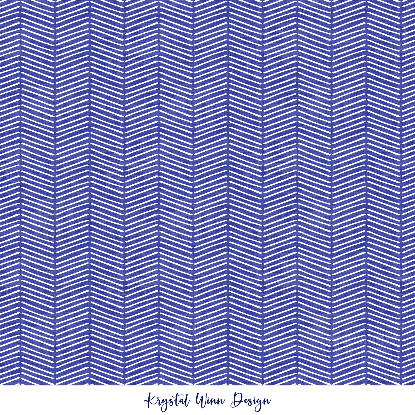 All American Cowboy Chevron Blue KW1161