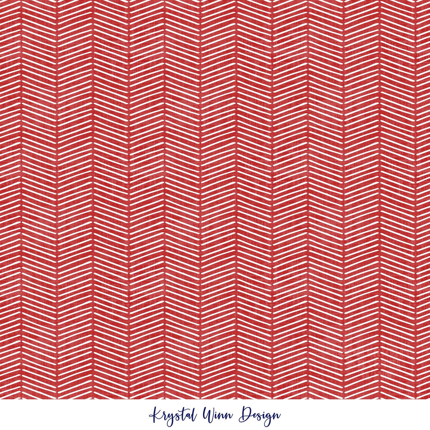 All American Cowboy Chevron Red KW1162