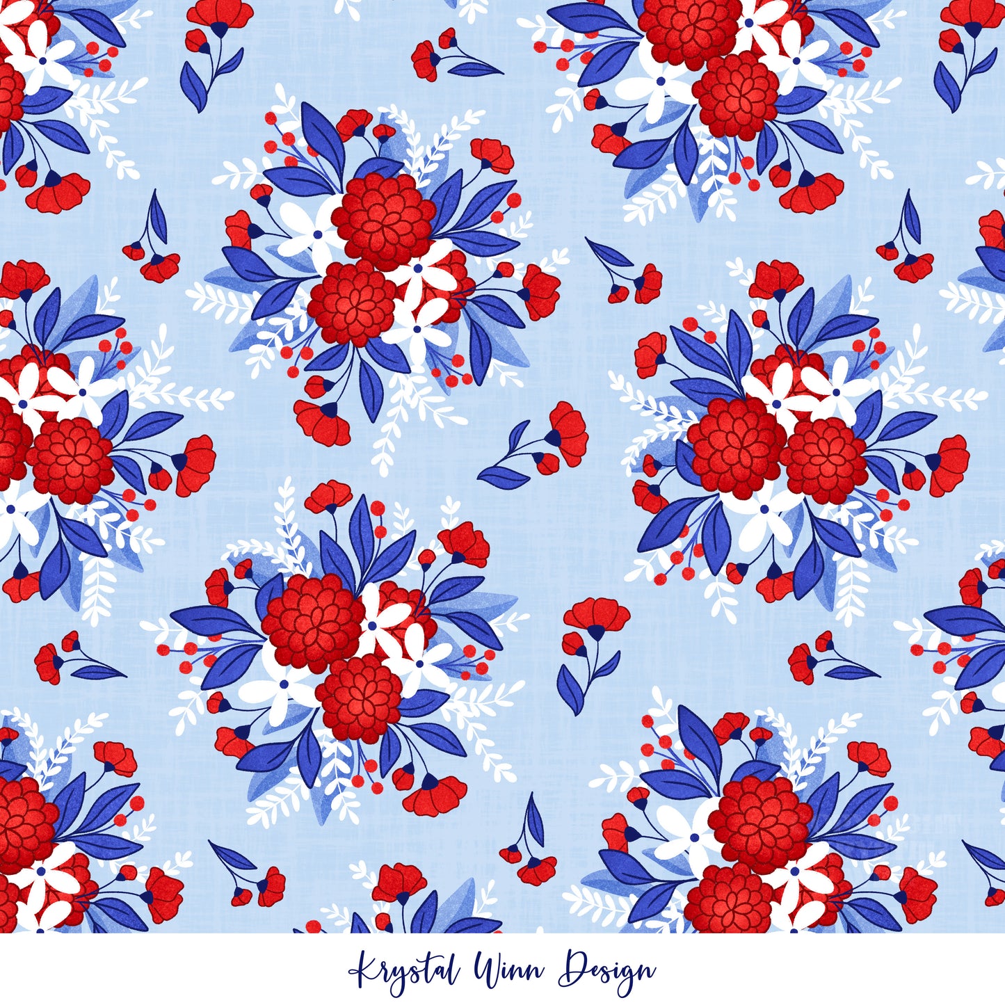 All American Cowboy Floral KW1165