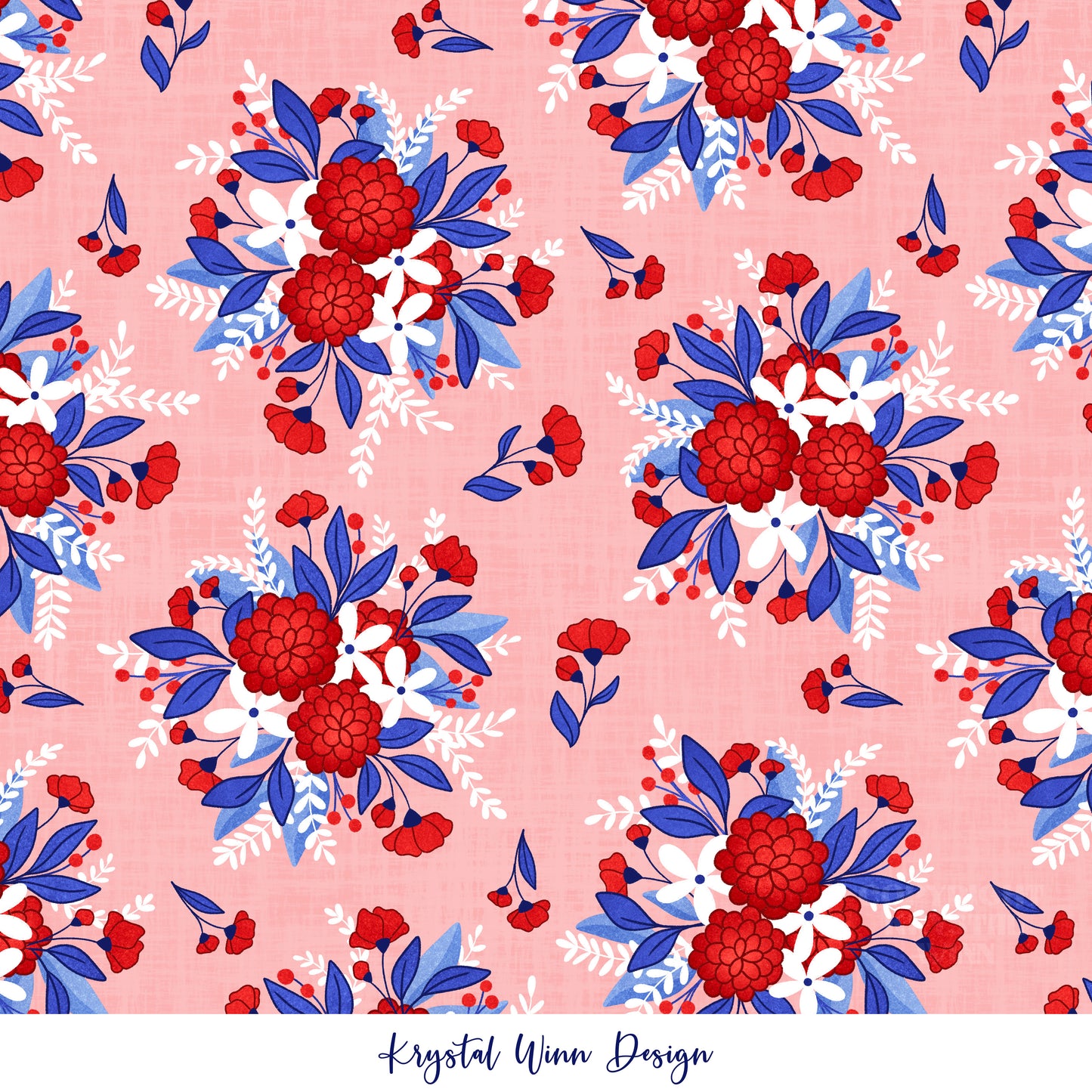 All American Cowboy Floral KW1166