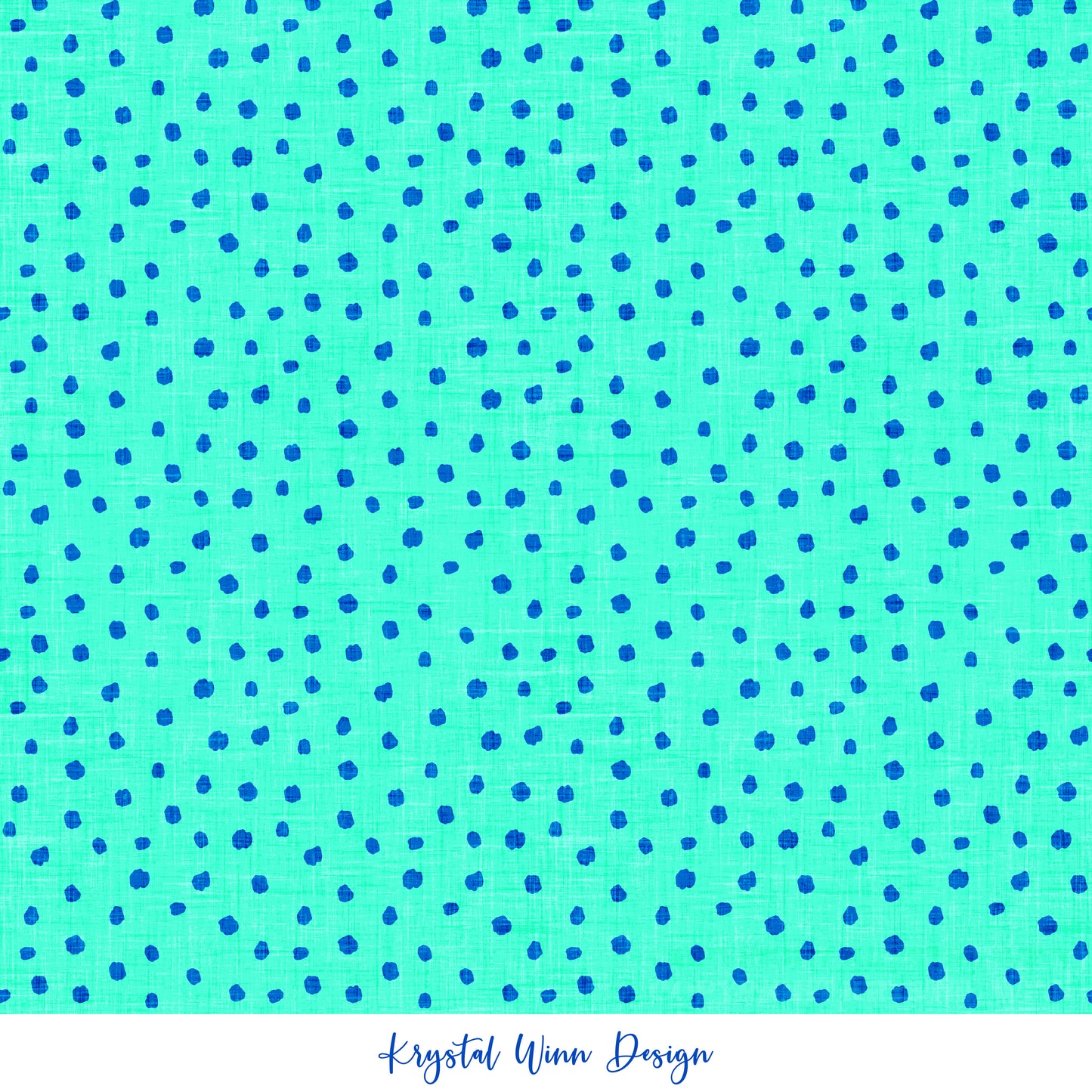 Aloha Dots Teal KW764