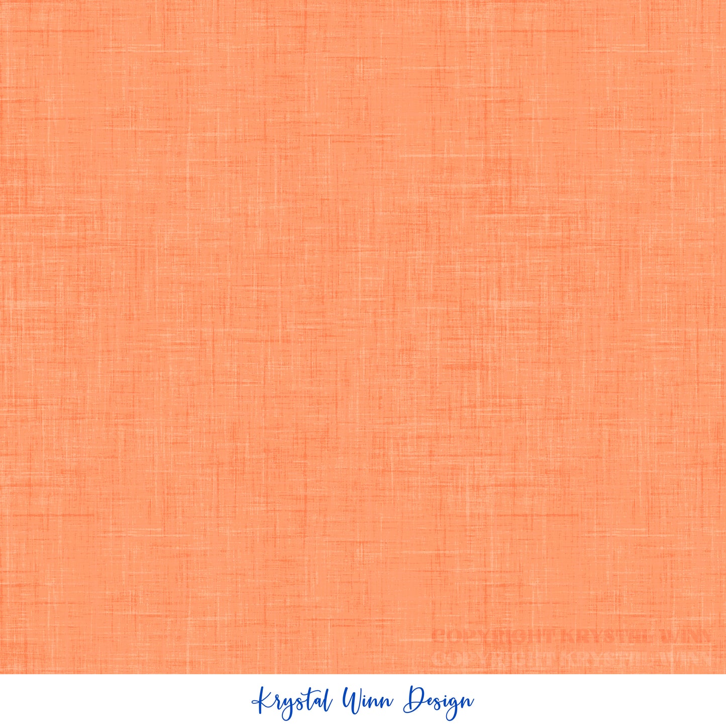 Aloha Woven Solid Orange KW769