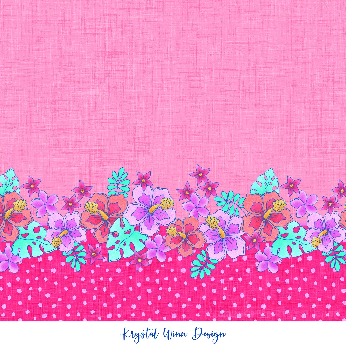 Aloha Floral Borader KW777