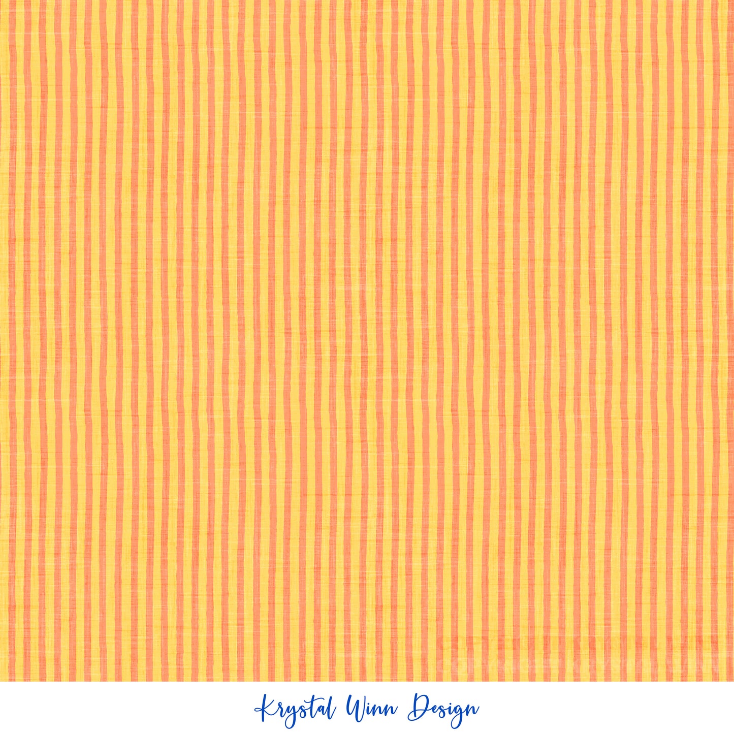 Aloha Pin Stripe Orange KW790