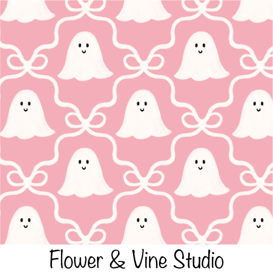 Pink Bow Ghosts