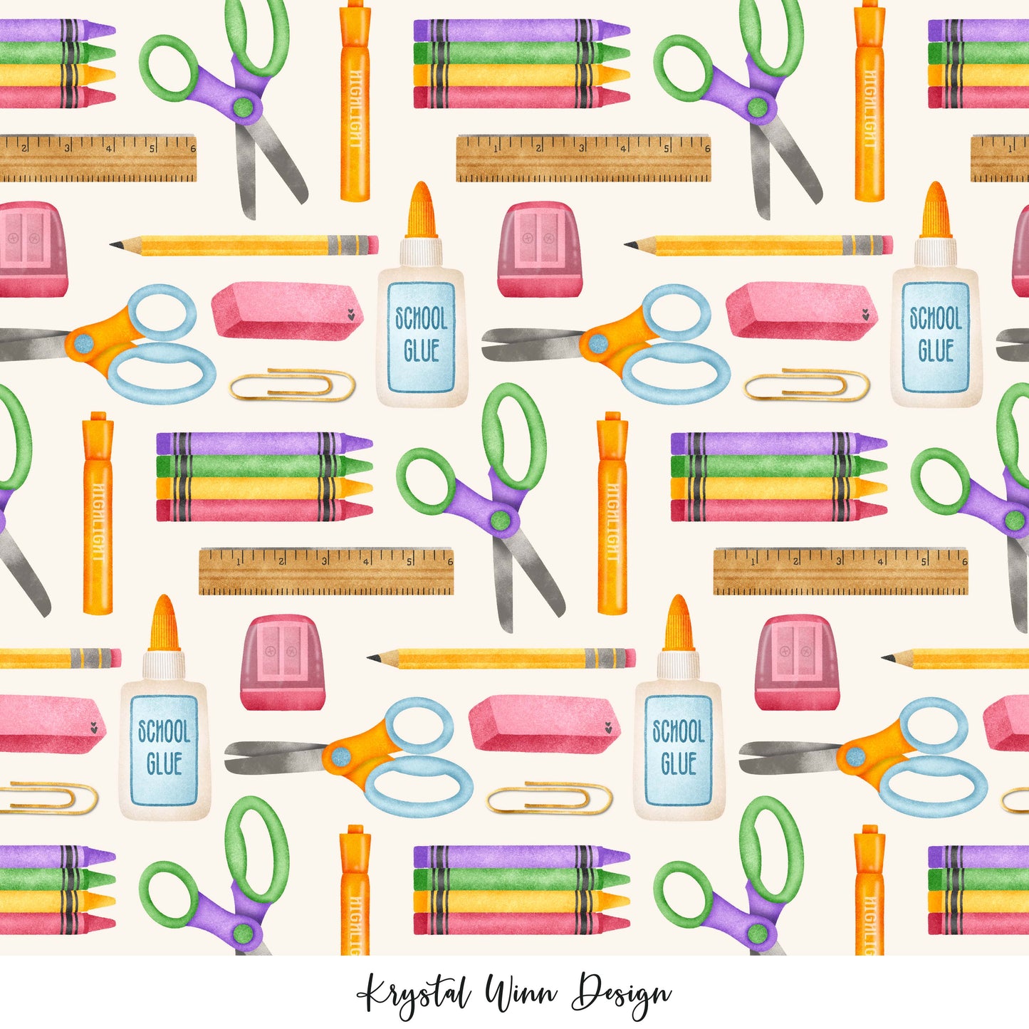 Back to School Supplies KW834