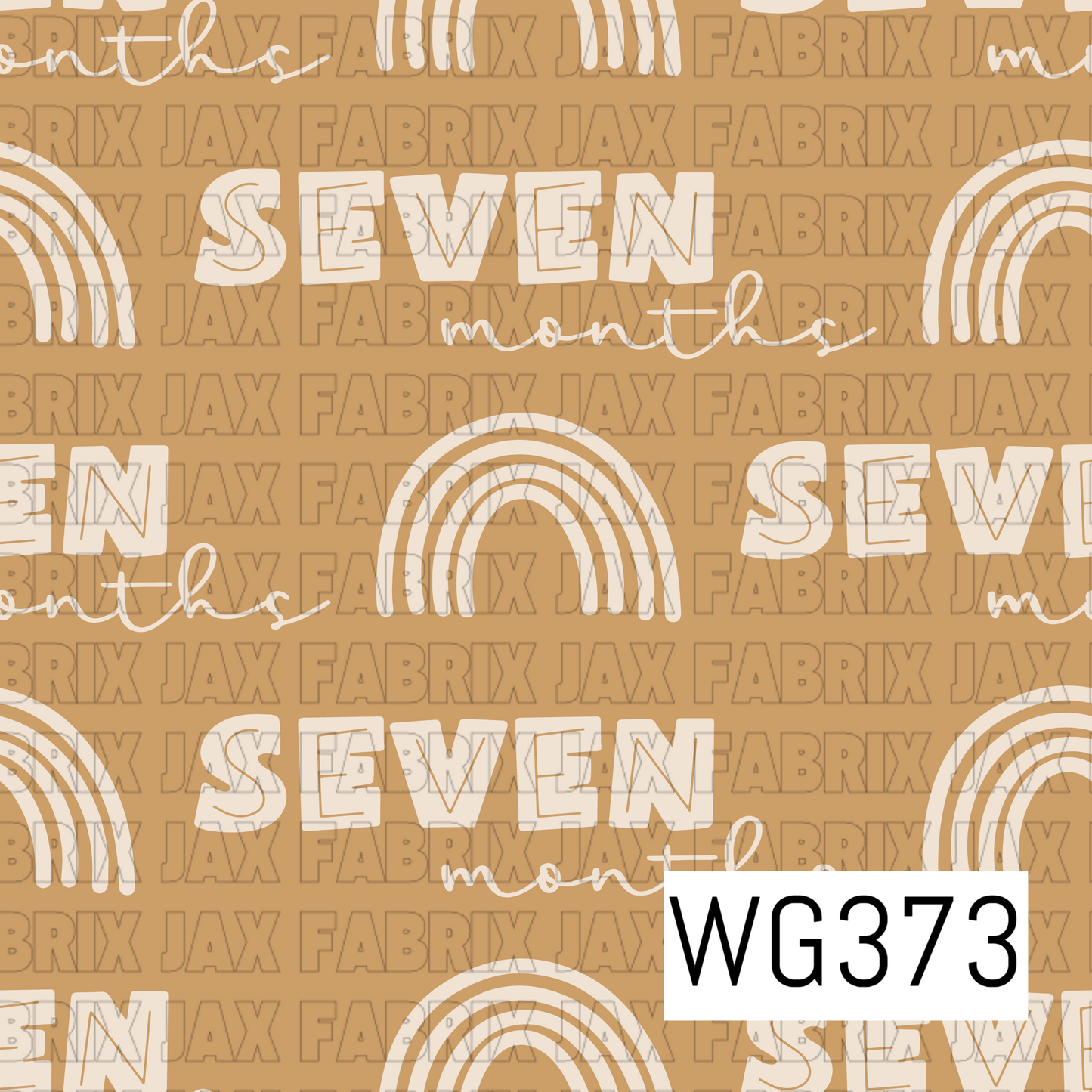 Boho Rainbow Seven Months WG373