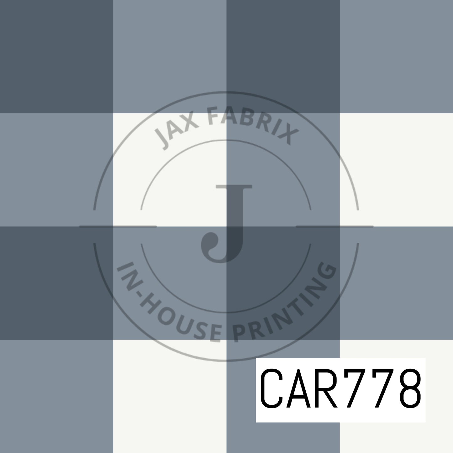 Farm and Meadow Plaid Blue CAR778