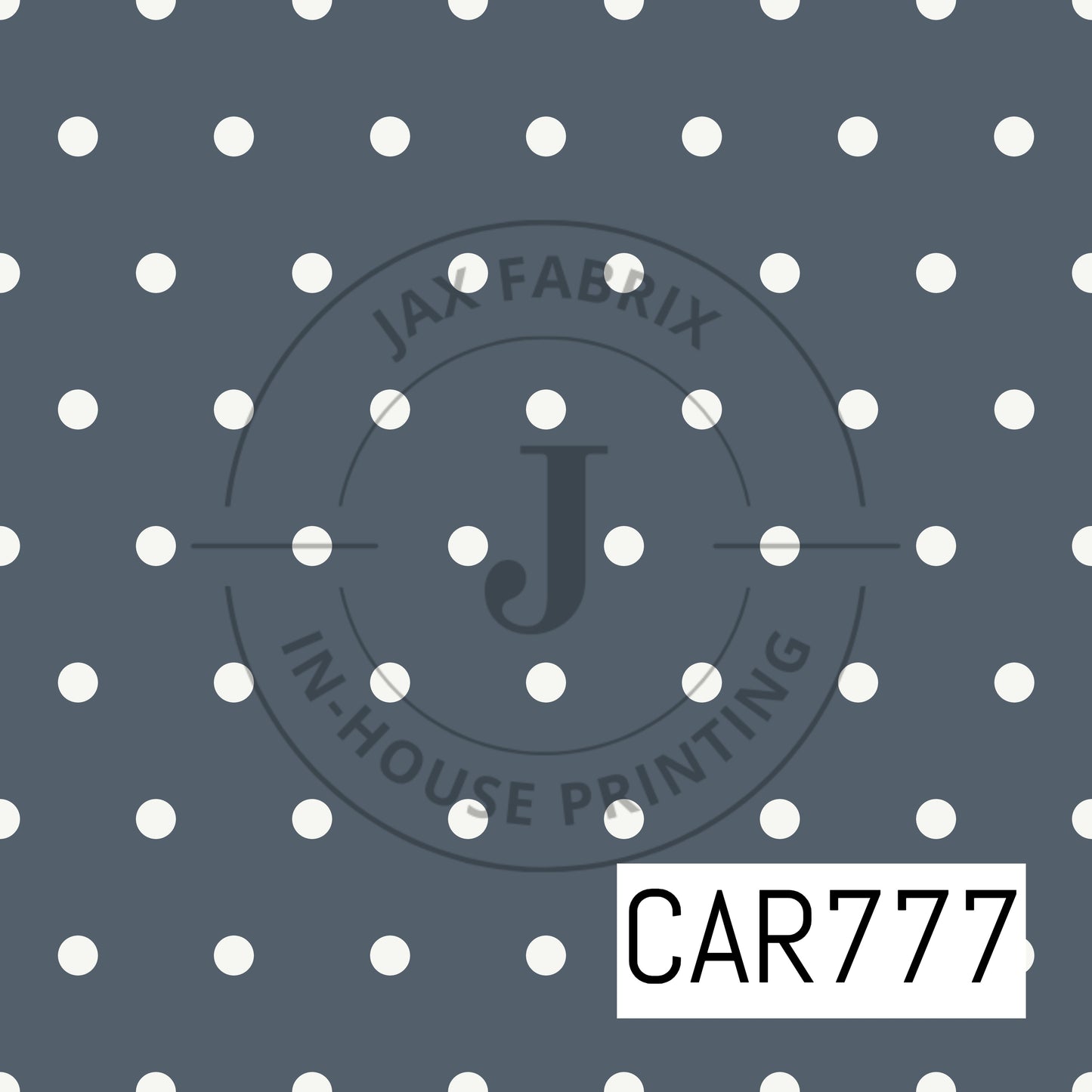 Farm and Meadow Dot Country Blue CAR777
