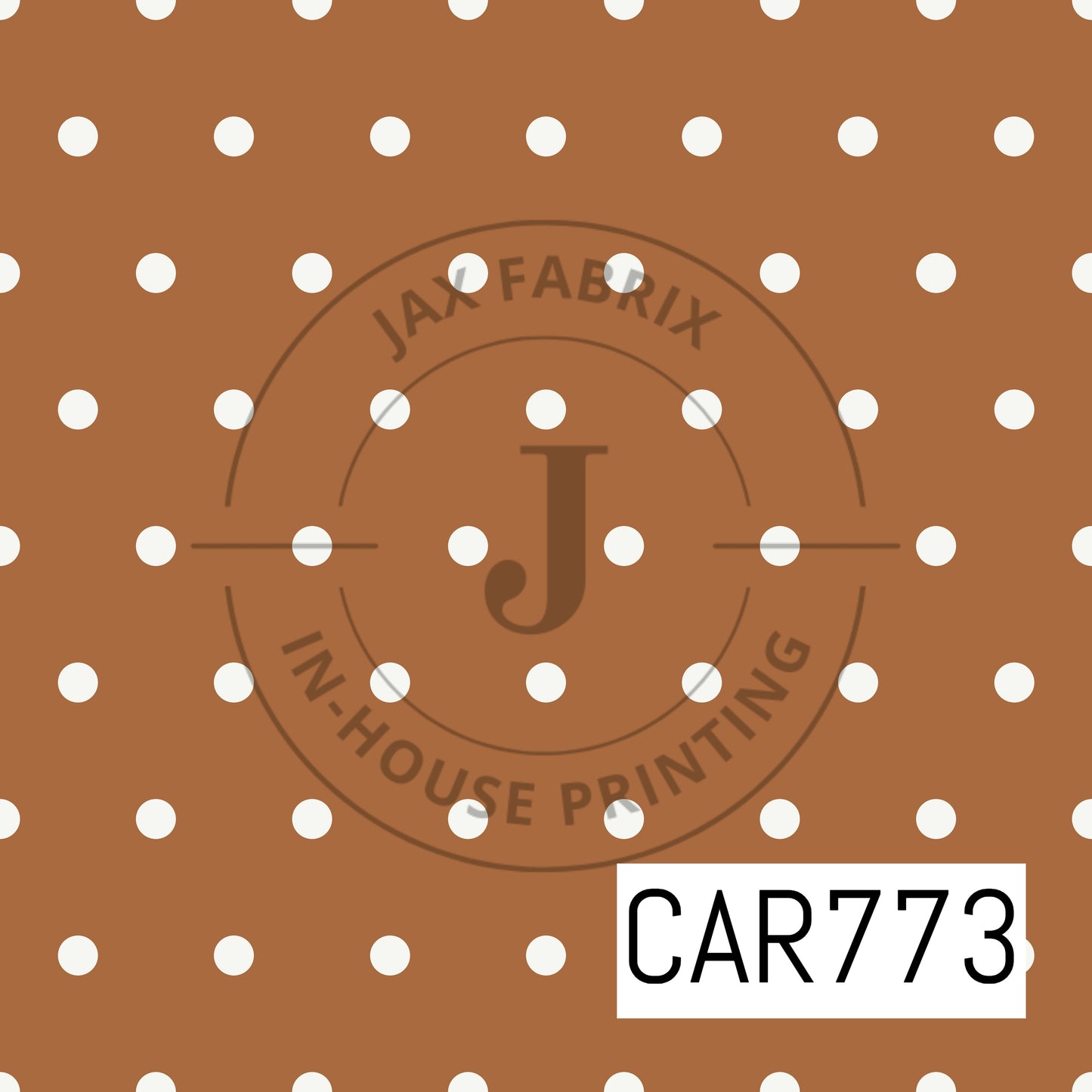 Farm and Meadow Dot Orange CAR773