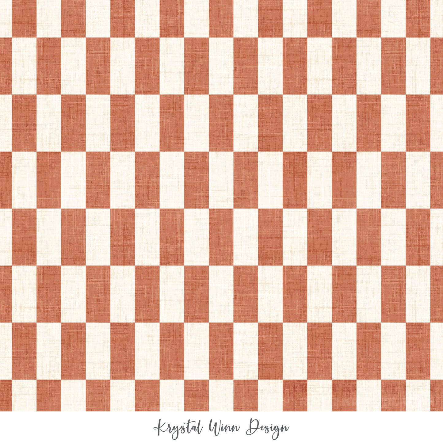 Candy Corn Harvest Long Check Orange KW957