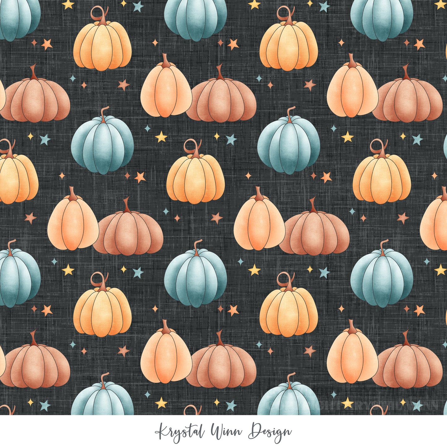 Candy Corn Harvest Black KW936