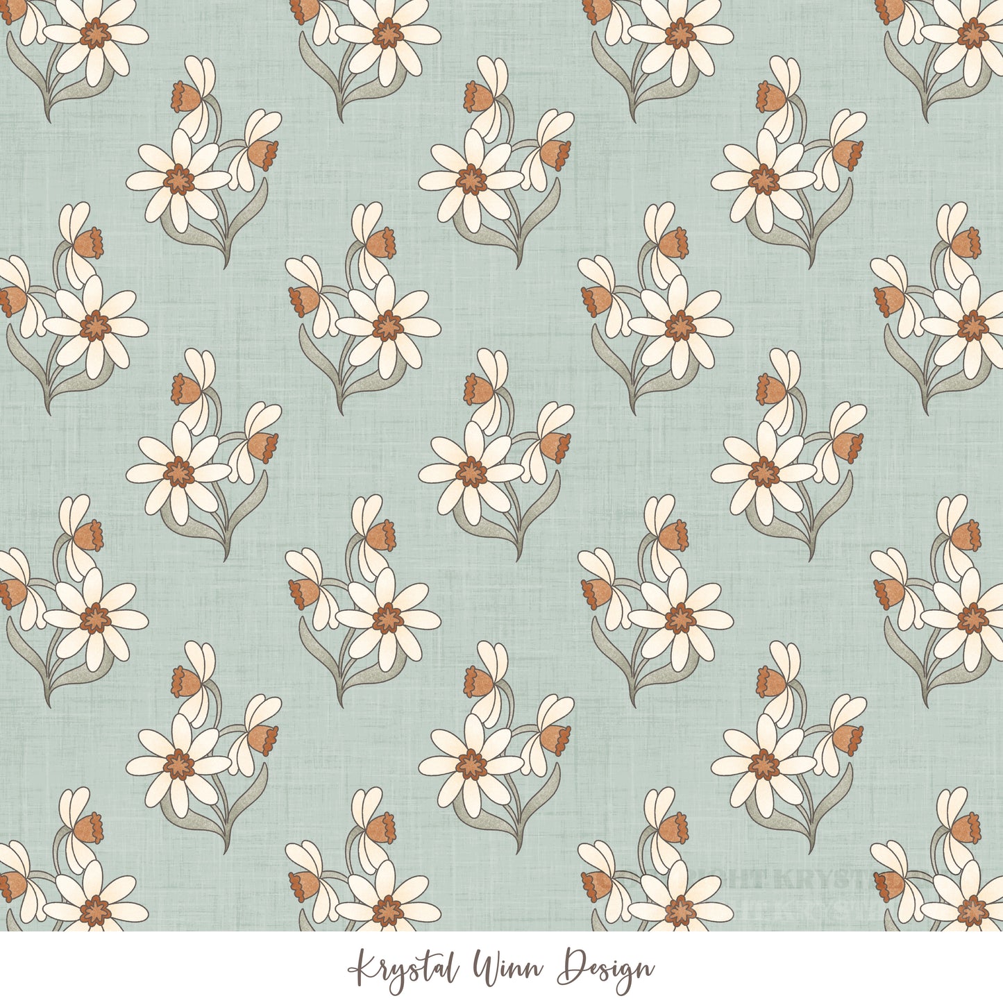 Carrot Farm Daffodil Mint KW681