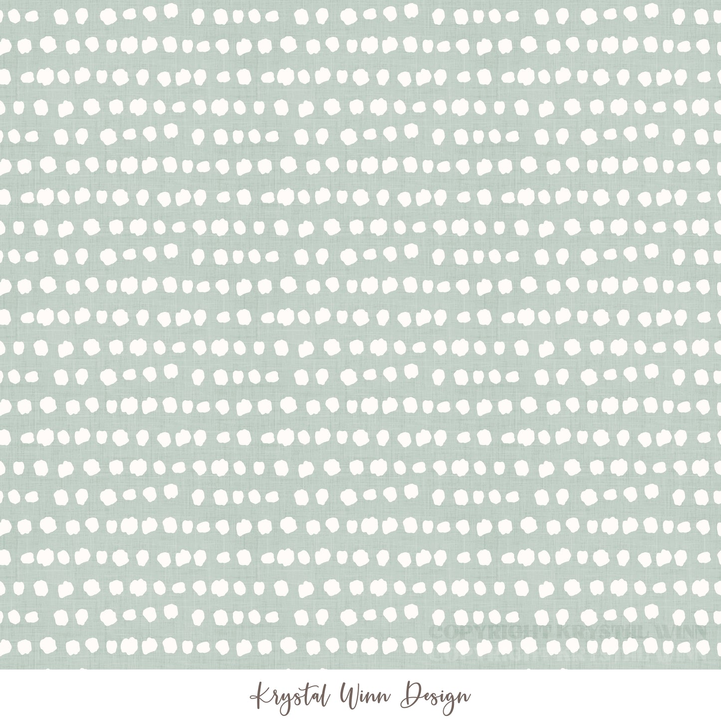 Carrot Farm Dots Mint KW676