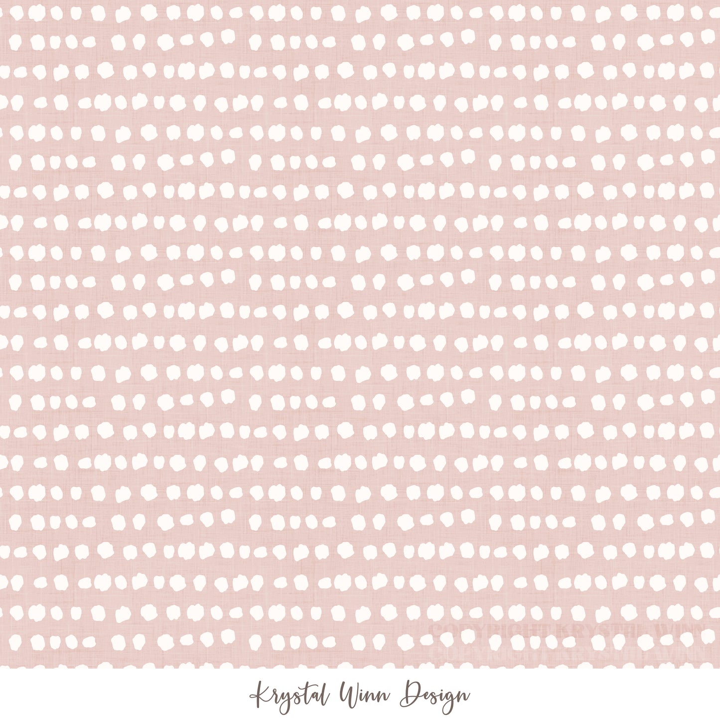 Carrot Farm Dots Pink KW675