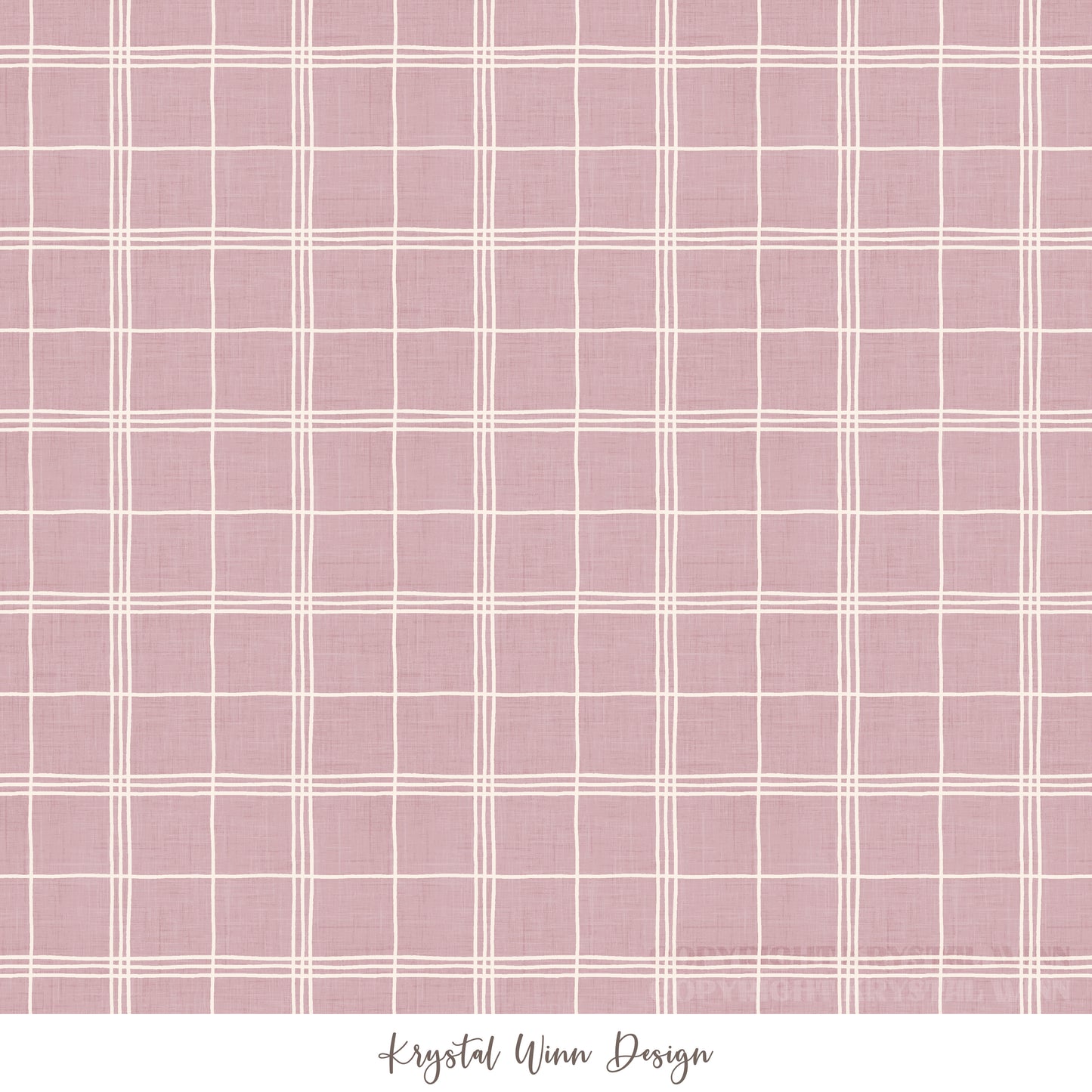 Carrot Farm Plaid Purple KW663