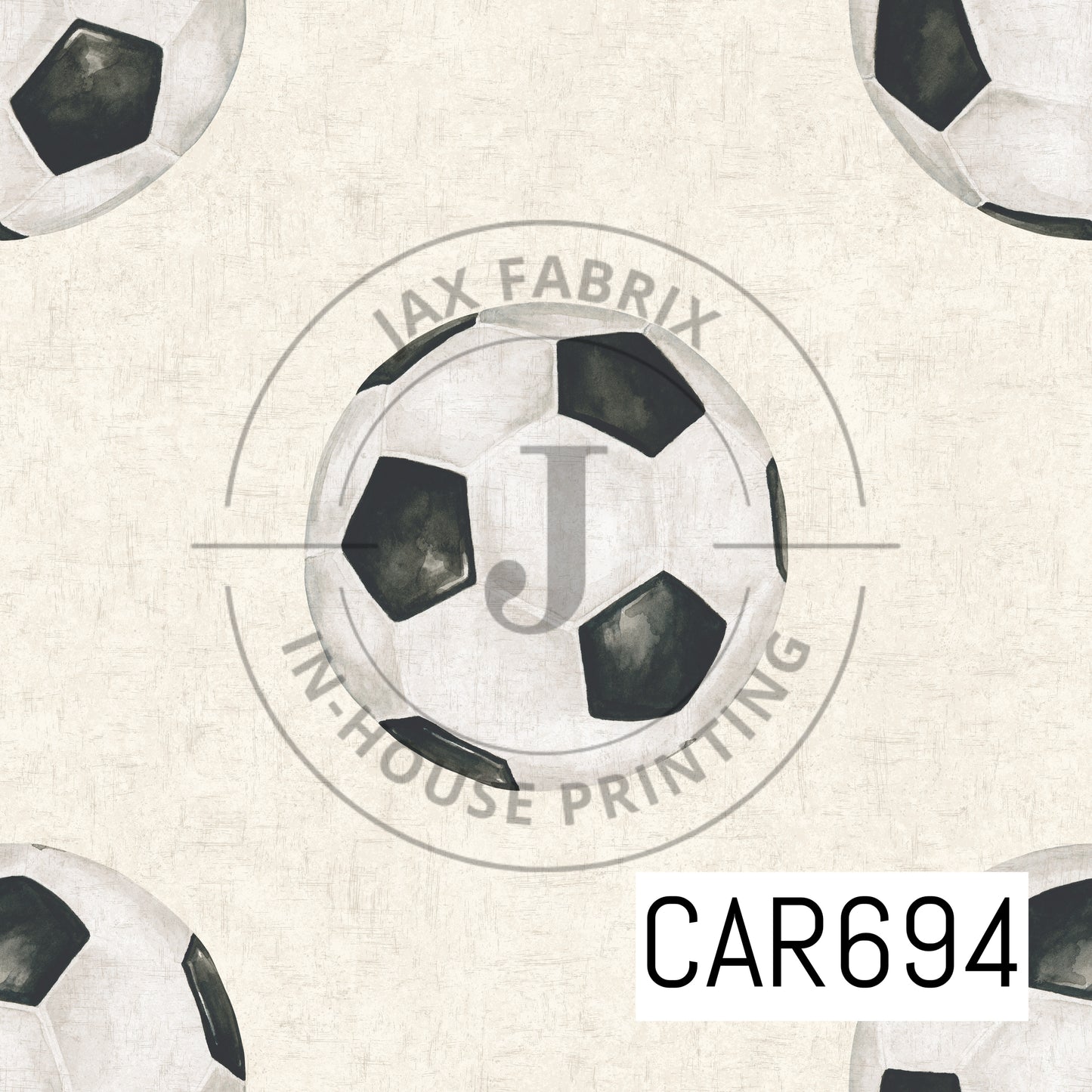 Allstar Soccer Cream Textured CAR694