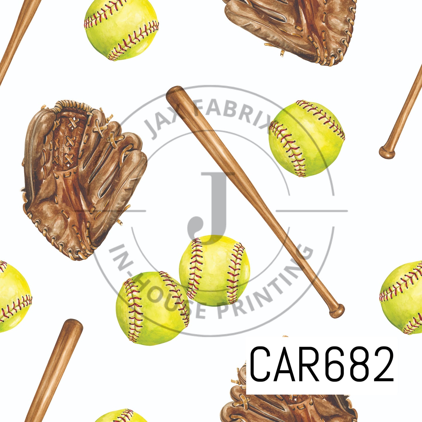 Allstar Softball White CAR682