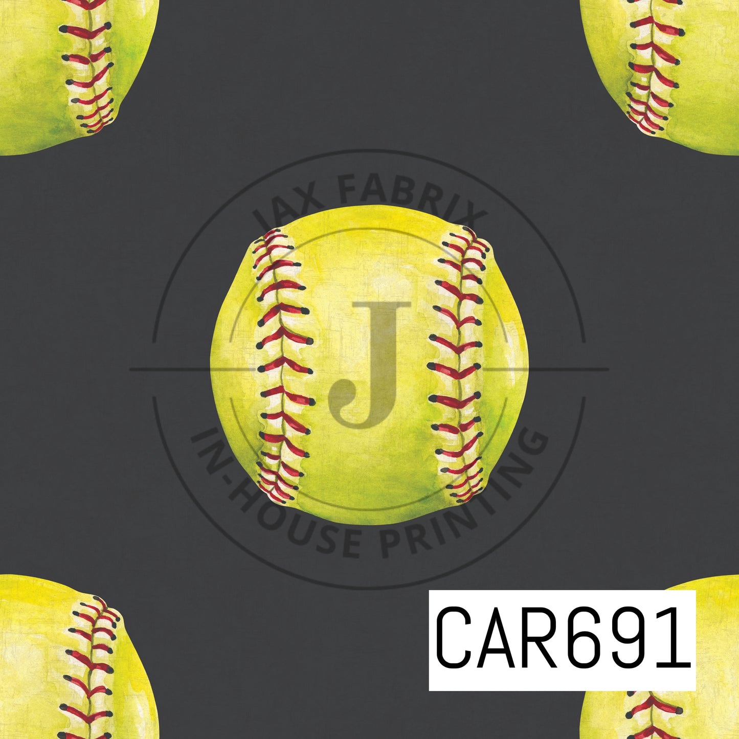 Allstar Softball Black CAR691