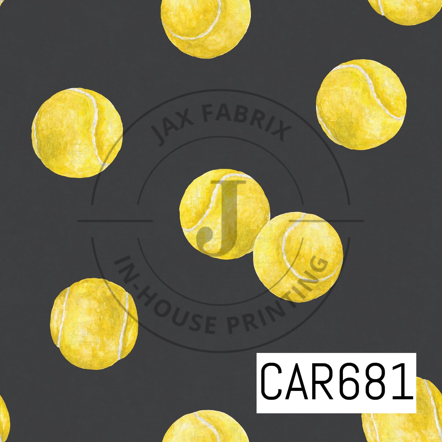 Allstar Tennis Ball Black CAR681