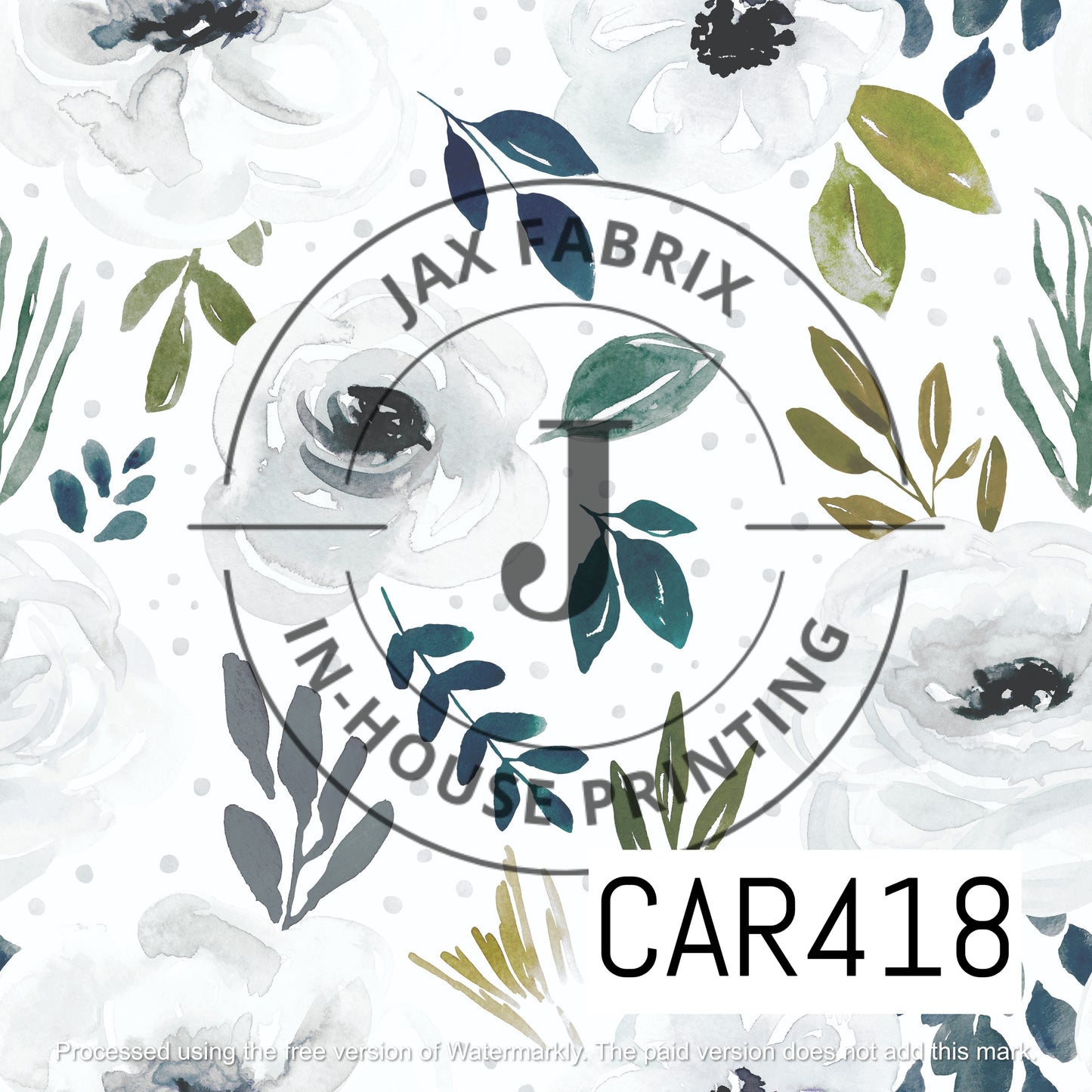Avaleigh Floral White CAR418