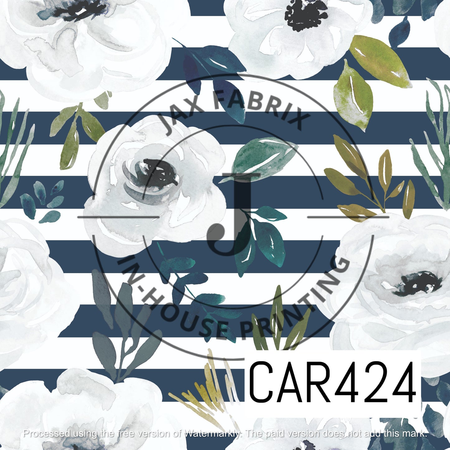 Avaleigh Floral Stripe CAR424