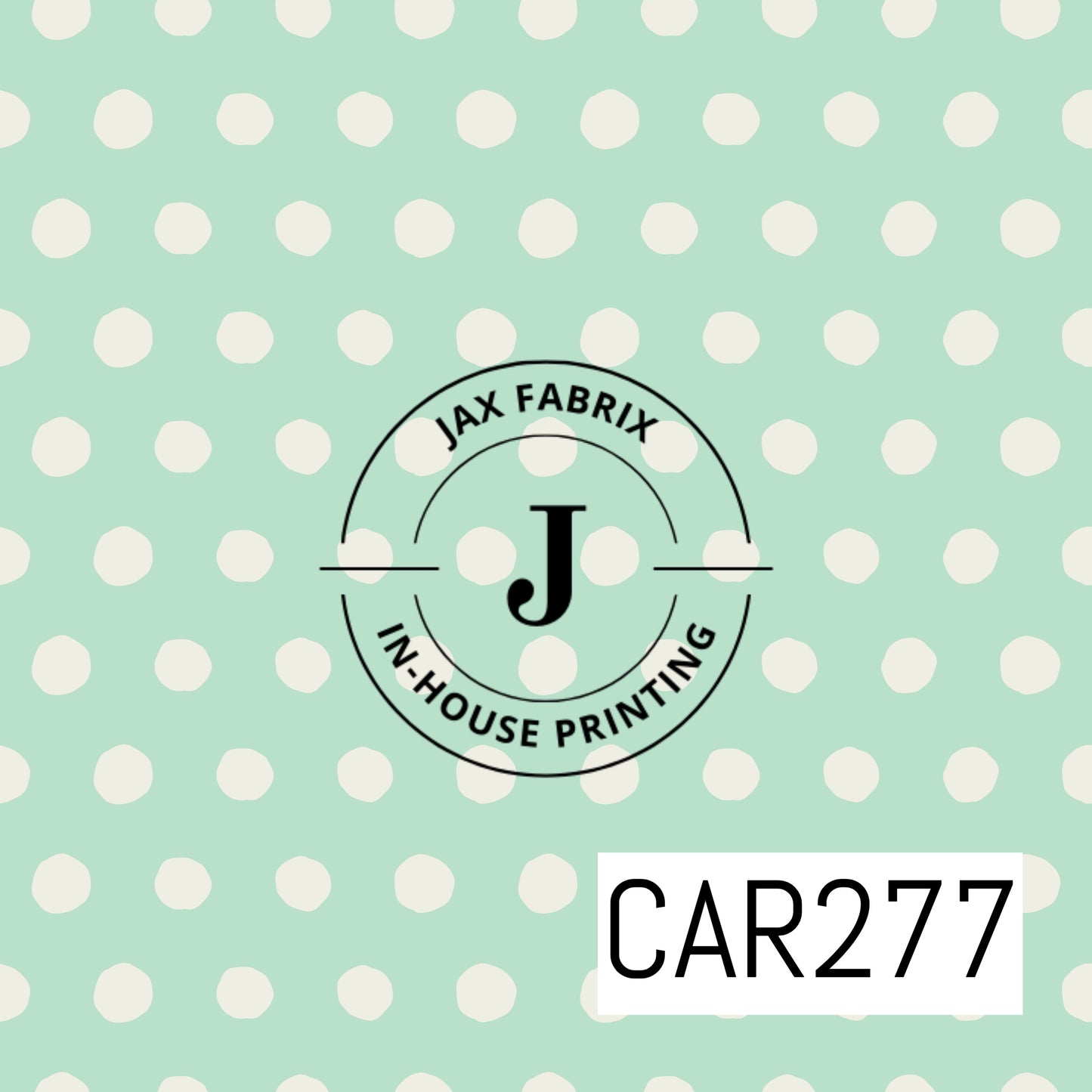 Callisto Moon Mint Cream Dot CAR277