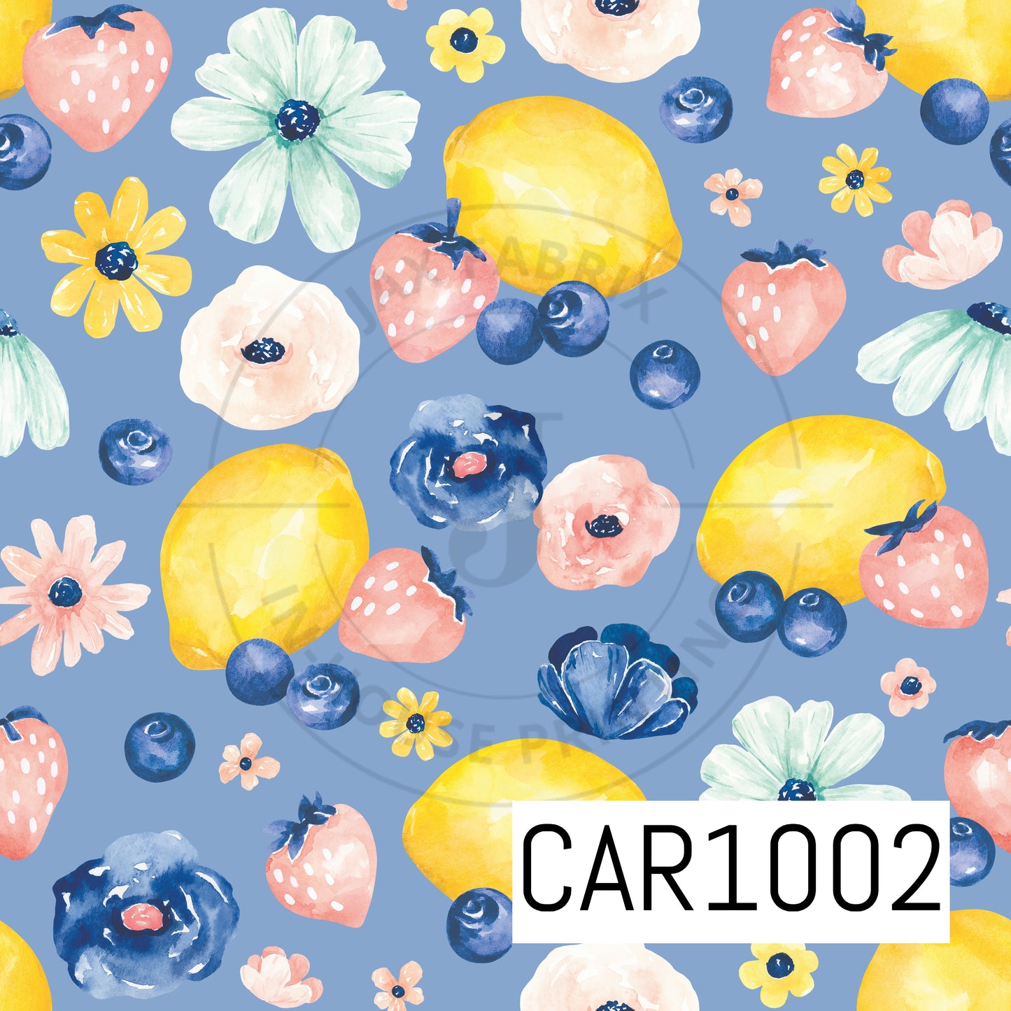 Eliza Lemon Floral CAR1002