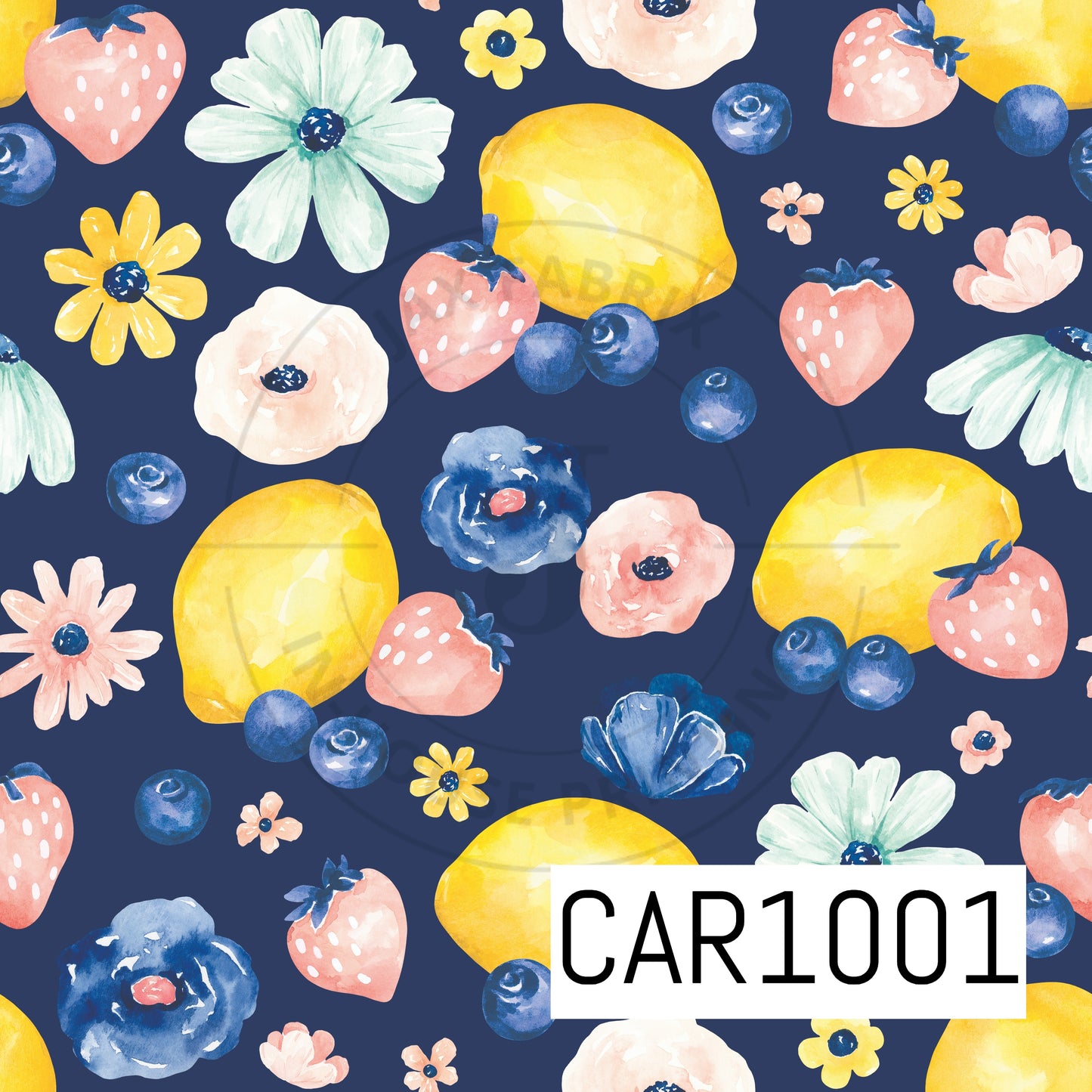Eliza Lemon Floral CAR1001