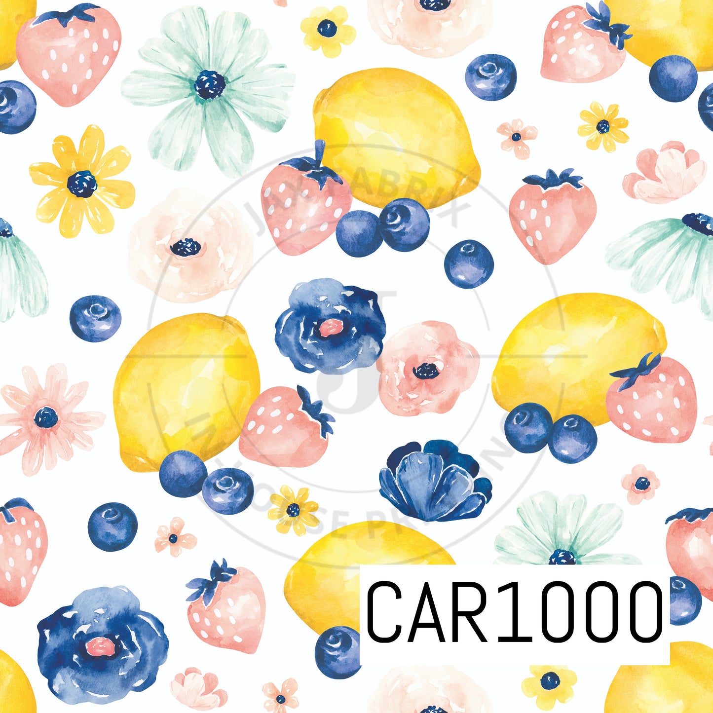 Eliza Lemon Floral CAR1000
